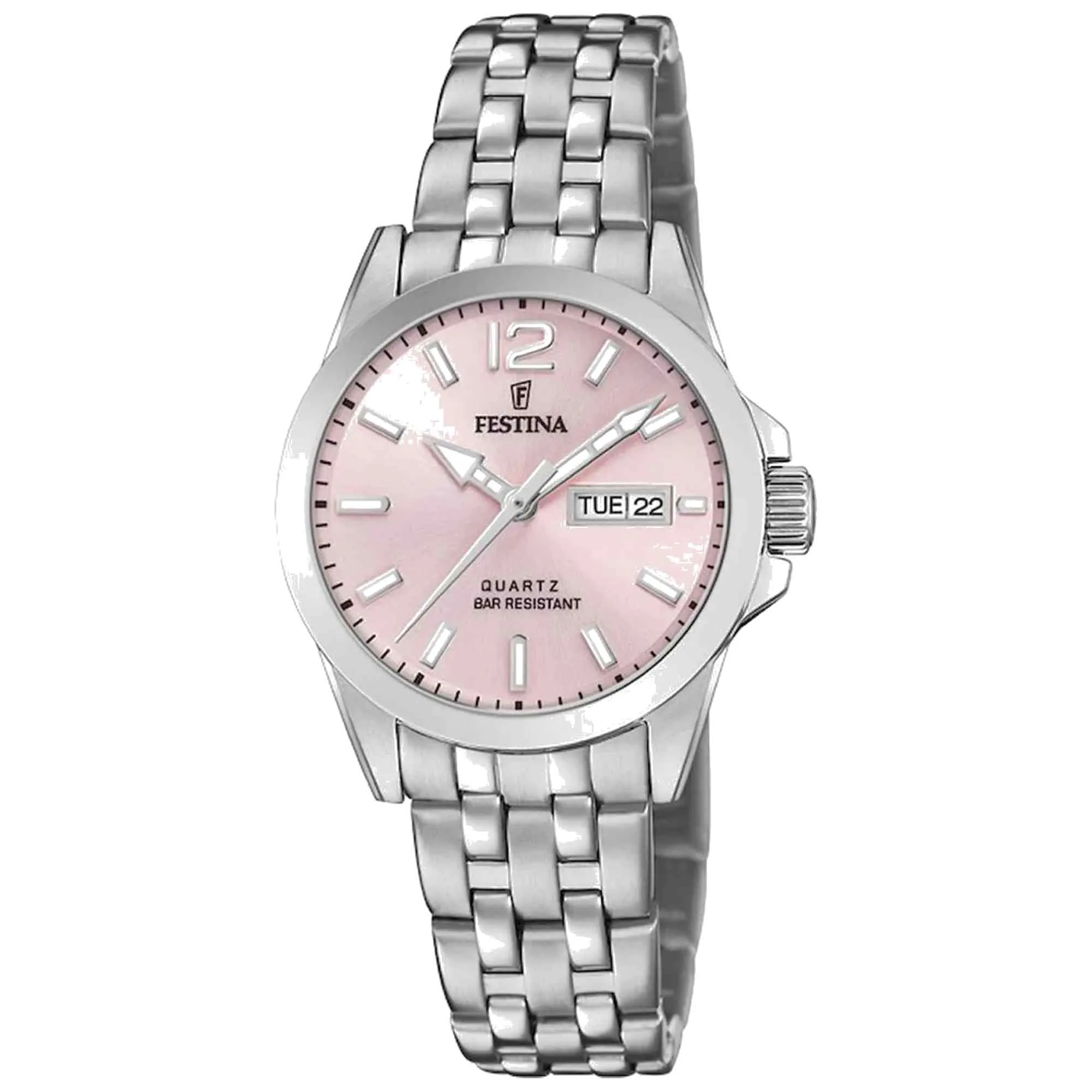 Festina F20455/2 Women's Classic Pink Dial Watch sold by H.S. Johnson