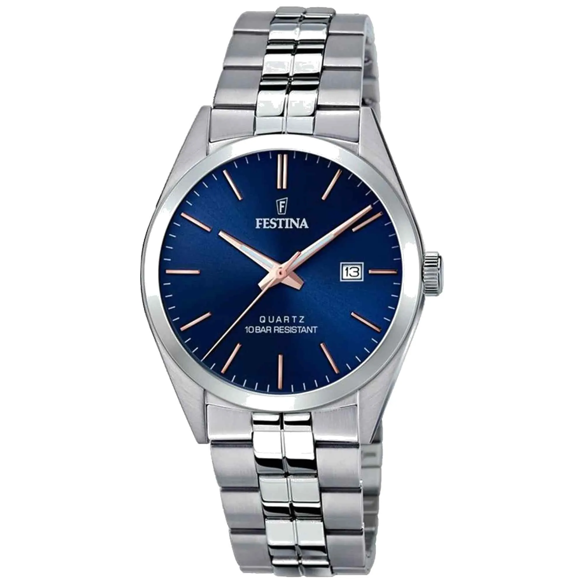 Festina F20437/B Men's Classic Blue Dial Watch sold by H.S. Johnson