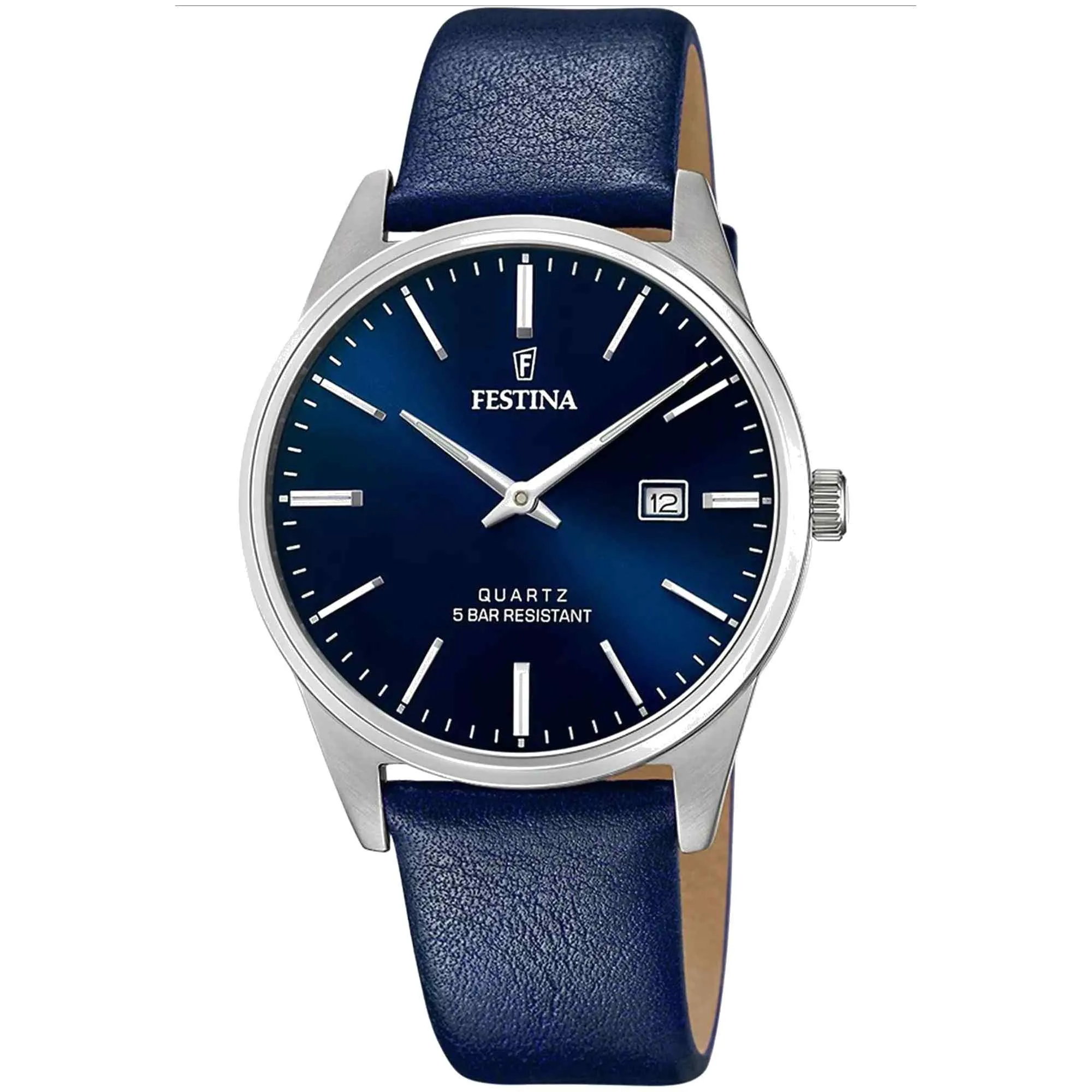 Festina F20512/3 Men's Classic Blue Dial Watch sold by H.S. Johnson