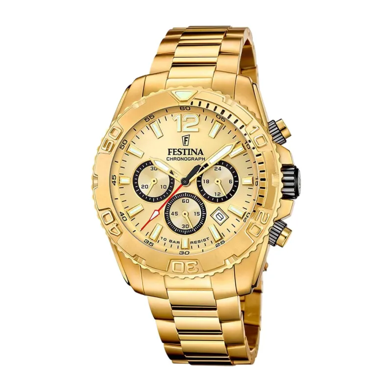 Festina F20684/1 Men's Timeless Chronograph Wristwatch sold by H.S. Johnson