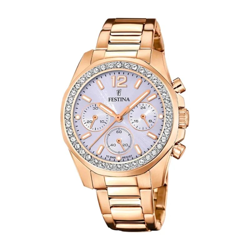 Festina F20639/9 Women's Rainbow Steel Bracelet Wristwatch sold by H.S. Johnson
