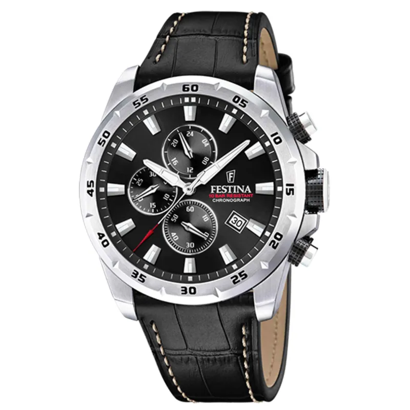 Festina F20692/4 Men's Timeless Chronograph Wristwatch sold by H.S. Johnson