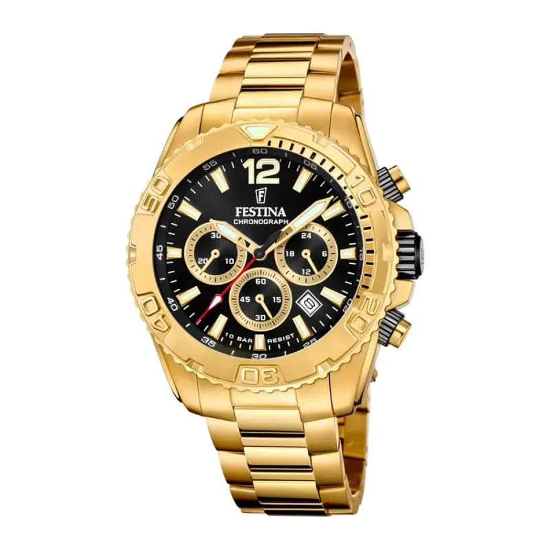 Festina F20684/4 Men's Timeless Chronograph Wristwatch sold by H.S. Johnson