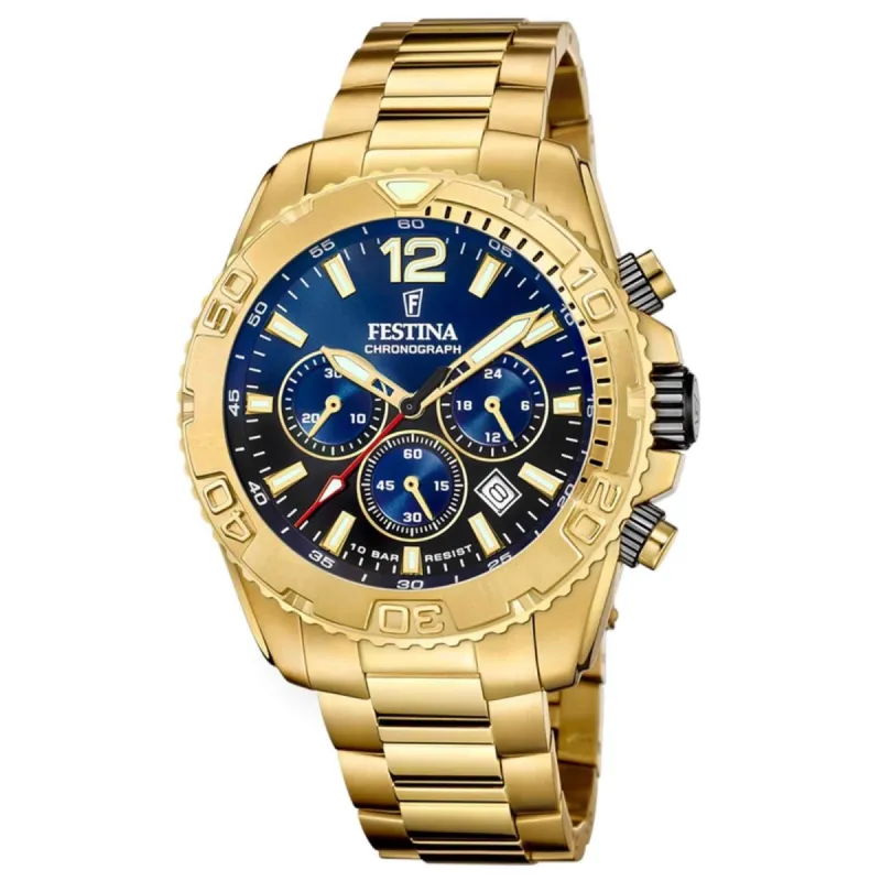 Festina F20684/2 Men's Timeless Chronograph Wristwatch sold by H.S. Johnson
