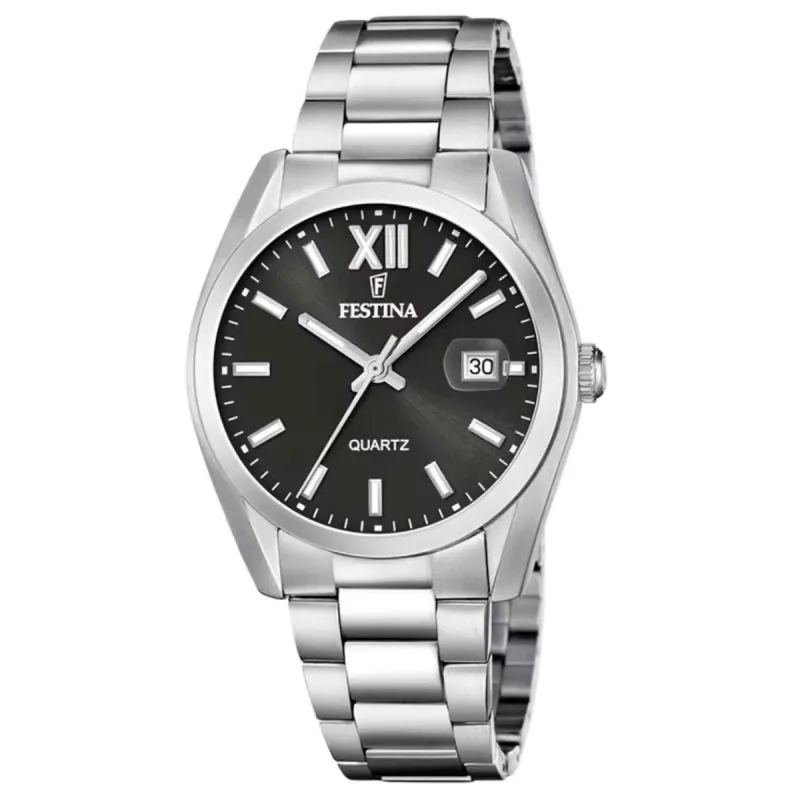 Festina F20707/6 Men's Black Classic Wristwatch sold by H.S. Johnson