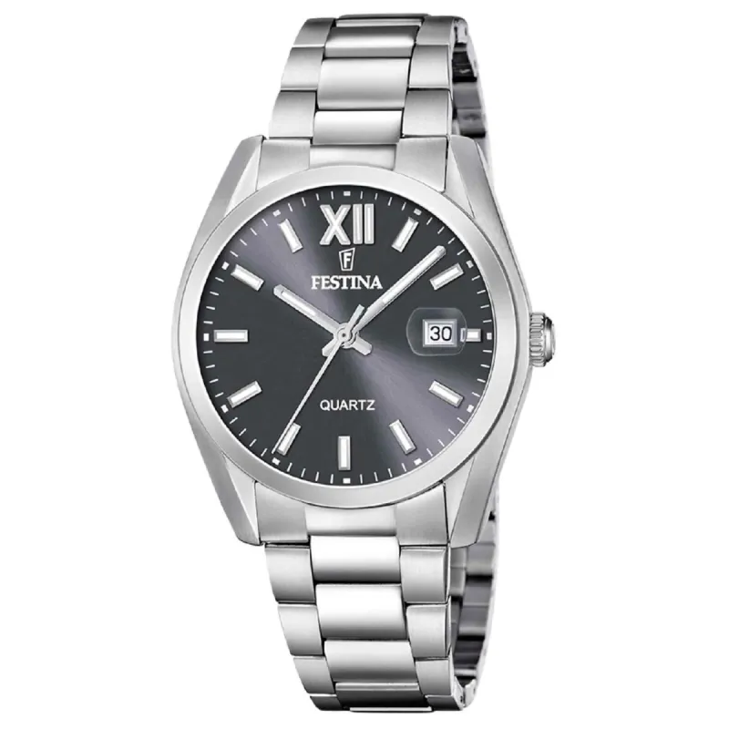 Festina F20707/3 Men's Grey Classic Wristwatch sold by H.S. Johnson