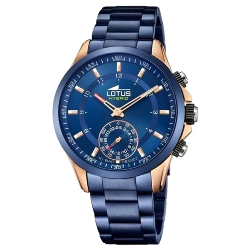 Lotus L18809/1 Men's Blue Dial Connected Wristwatch sold by H.S. Johnson