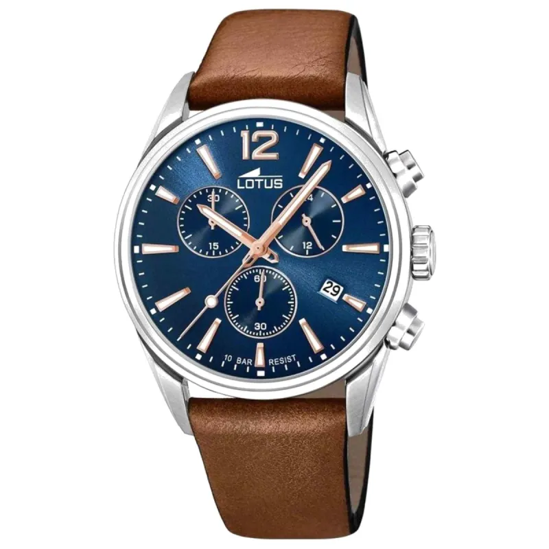 Lotus L18691/2 Men's Blue Dial Chronograph Watch sold by H.S. Johnson