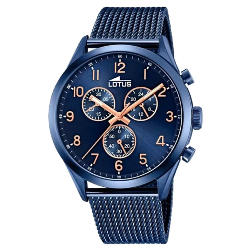 Lotus L18638/1 Men's Blue Dial Chronograph Watch sold by H.S. Johnson