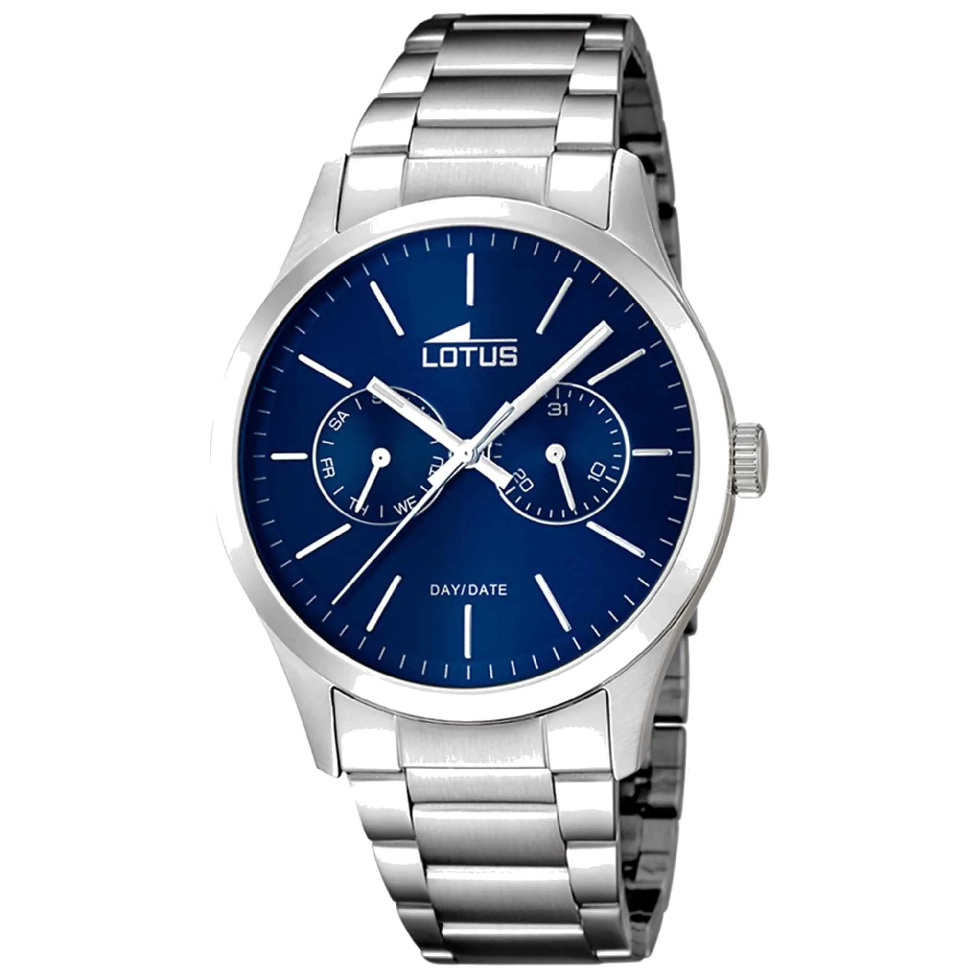 Lotus L15954/5 Men's Blue Dial Day Date Watch sold by H.S. Johnson
