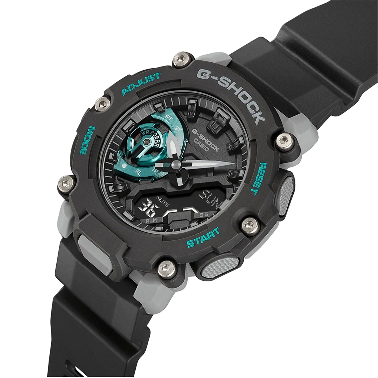 G-Shock GA-2200M-1AER Carbon Core Guard Wristwatch sold by H.S. Johnson product image thumbnail 2