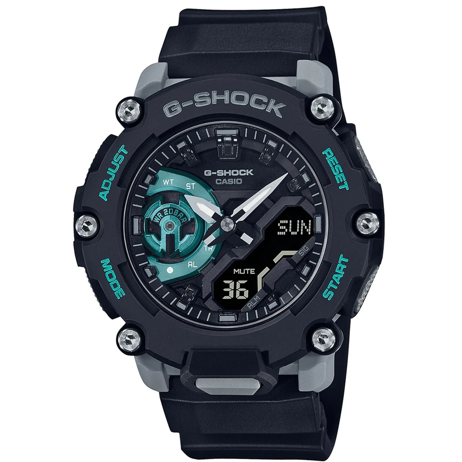 G-Shock GA-2200M-1AER Carbon Core Guard Wristwatch sold by H.S. Johnson