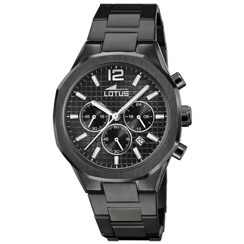 Lotus L18849/1 Men's Black  Dial Chronograph Watch sold by H.S. Johnson