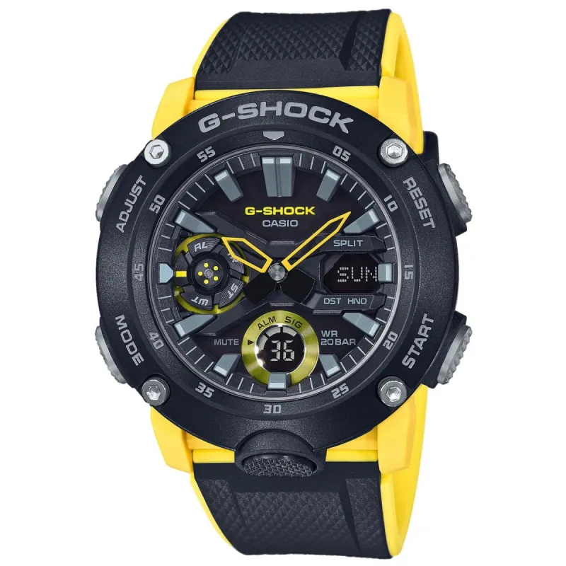 G-Shock GA-2000-1A9ER Analogue-Digital Multi-Function Watch sold by H.S. Johnson