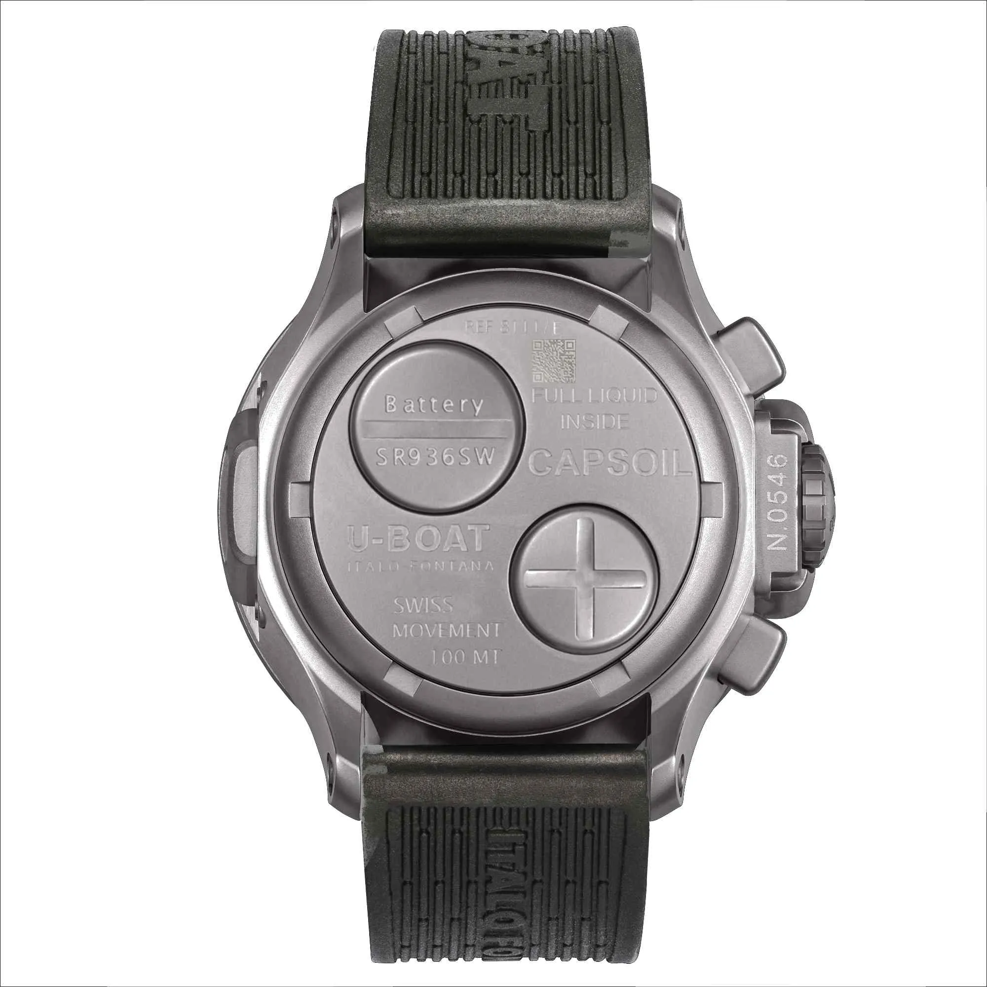 U-Boat 8111/E Capsoil Chrono 45mm SS Watch sold by H.S. Johnson product image thumbnail 2