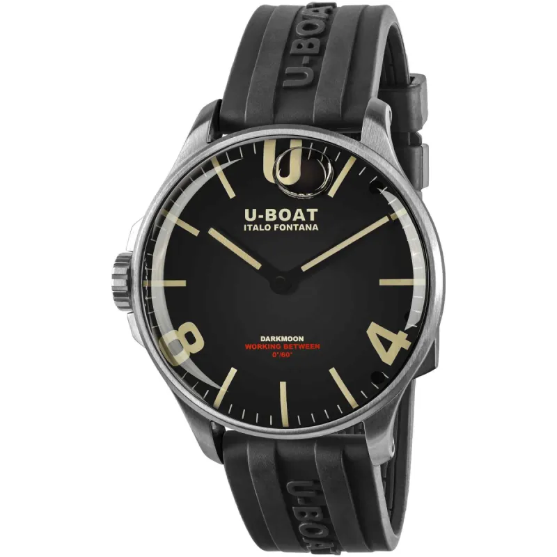 U-Boat 8463/C Darkmoon 44mm Black SS Watch sold by H.S. Johnson
