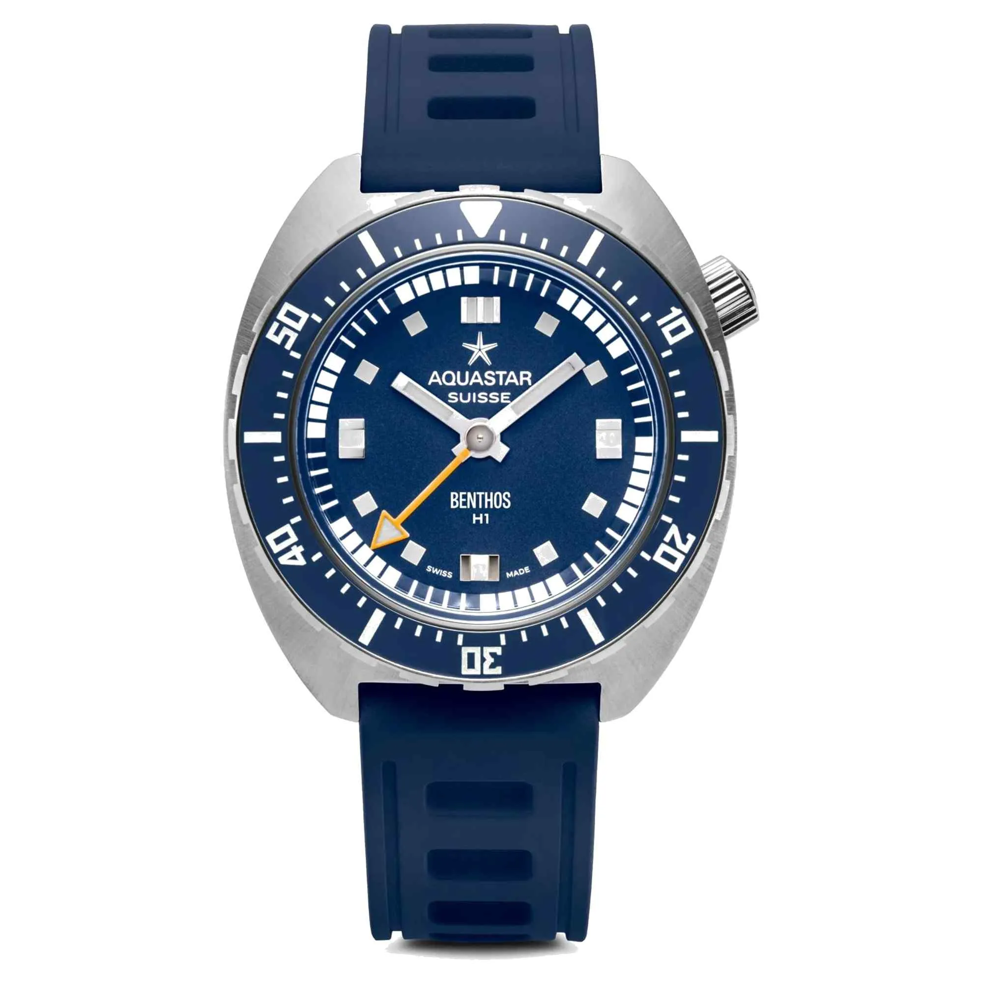 Aquastar Benthos H1 Blue Edition Dive Watch sold by H.S. Johnson