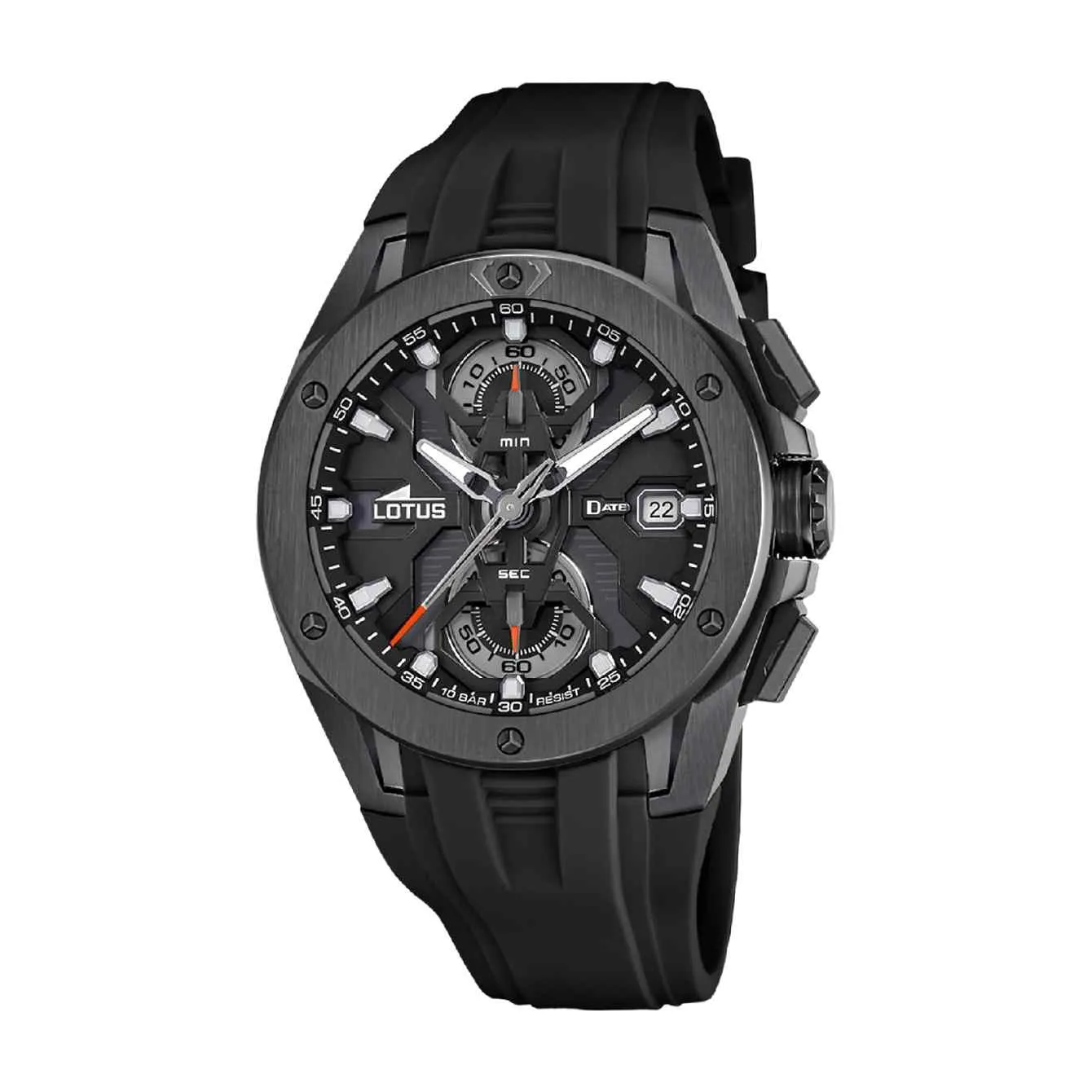 Lotus L18943/6 Men's Vortex Black Dial Chronograph Watch sold by H.S. Johnson