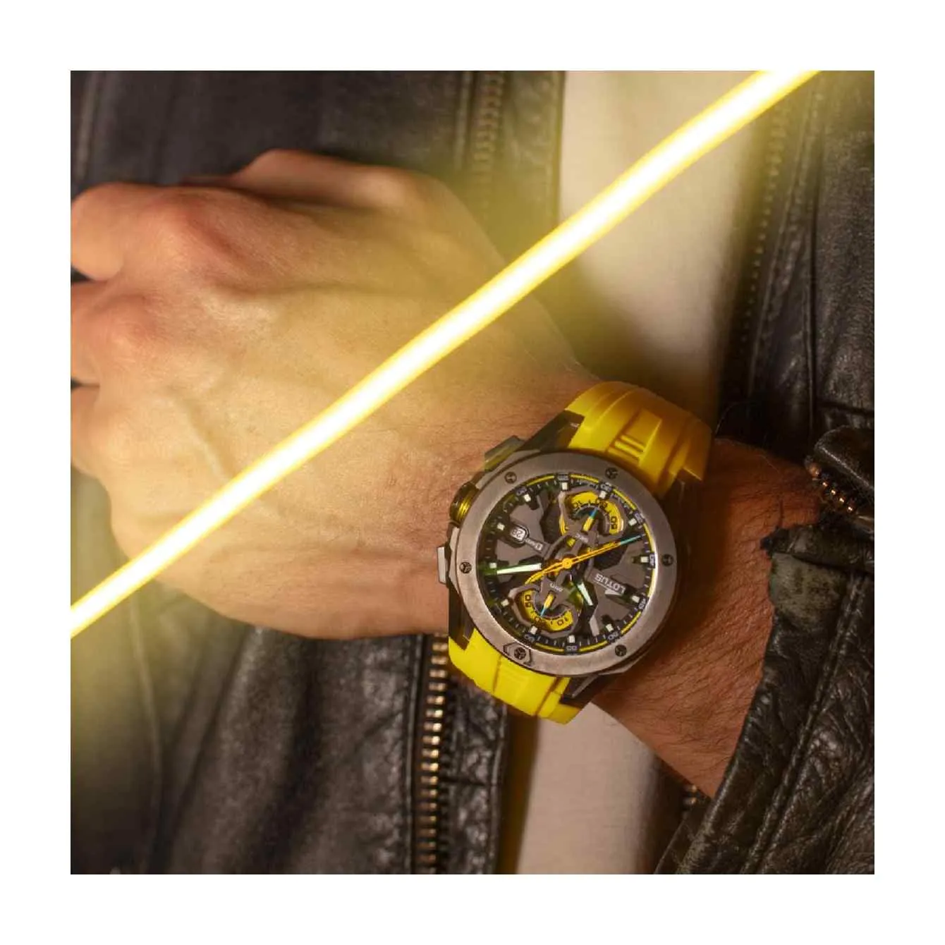 Lotus L18943/1 Men's Vortex Black Dial Chronograph Watch sold by H.S. Johnson product image thumbnail 2