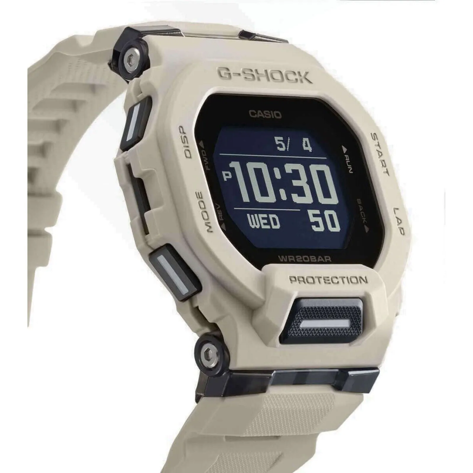 G-Shock GBD-200UU-9ER White G-Squad Multifunction LCD Watch sold by H.S. Johnson product image thumbnail 2