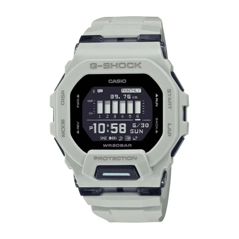 G-Shock GBD-200UU-9ER White G-Squad Multifunction LCD Watch sold by H.S. Johnson