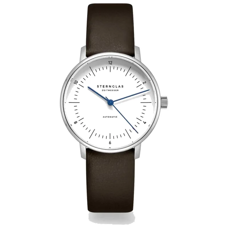 Sternglas S02-ND01-KL17 Women's Naos XS Leather Strap Wristwatch sold by H.S. Johnson