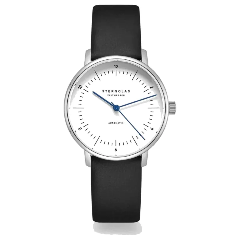 Sternglas S02-ND01-KL05 Women's Naos XS Leather Strap Wristwatch sold by H.S. Johnson