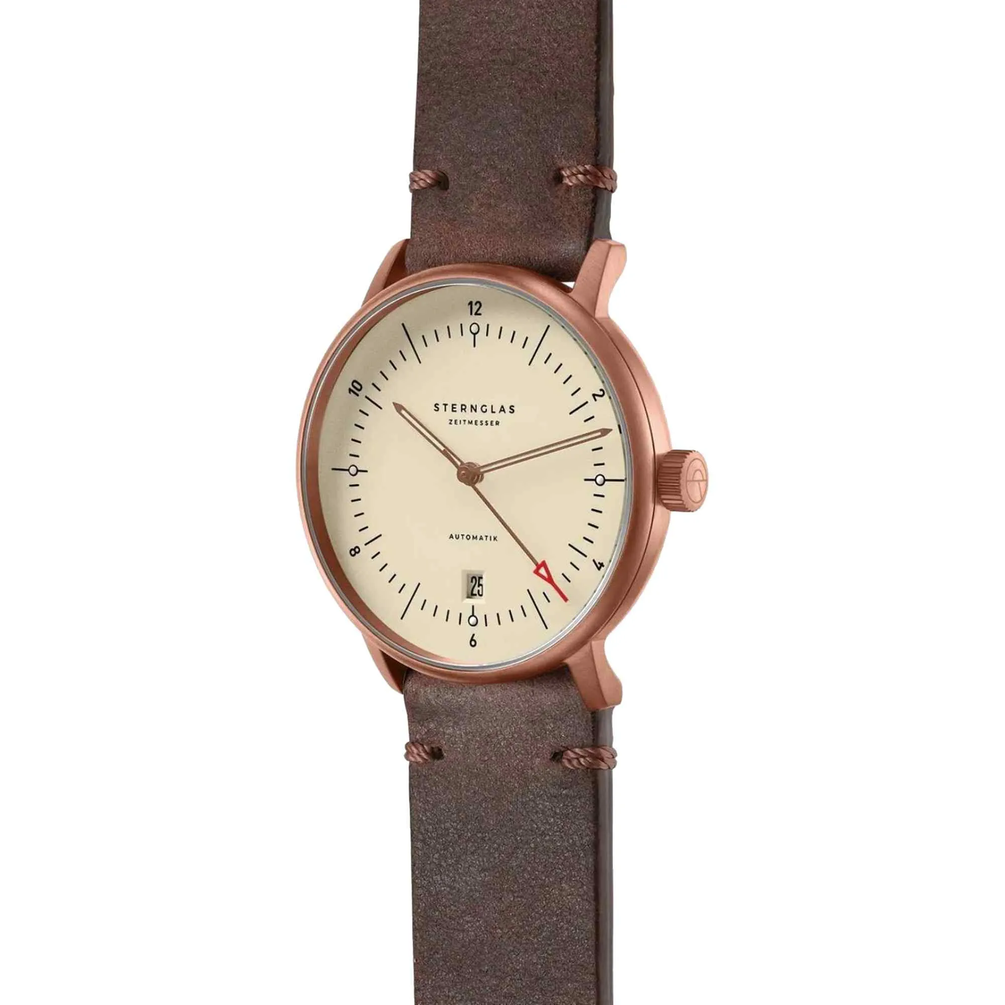 Sternglas S02-NA42-VI17 Men's Naos Automatik Alabaster Bronze Watch sold by H.S. Johnson product image thumbnail 2