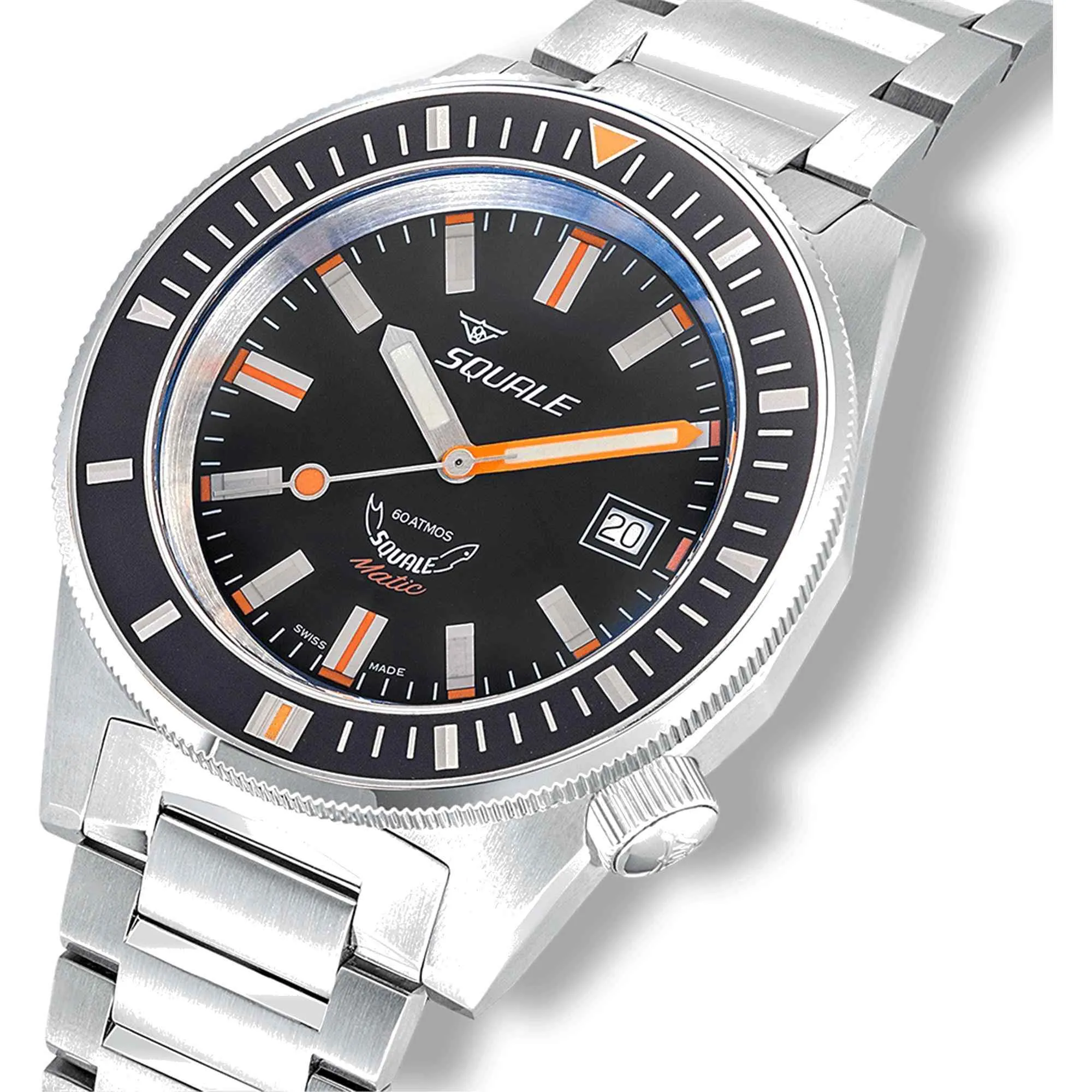 Squale MATICXSG.SQ22B 600M Black Dial Watch sold by H.S. Johnson product image thumbnail 2