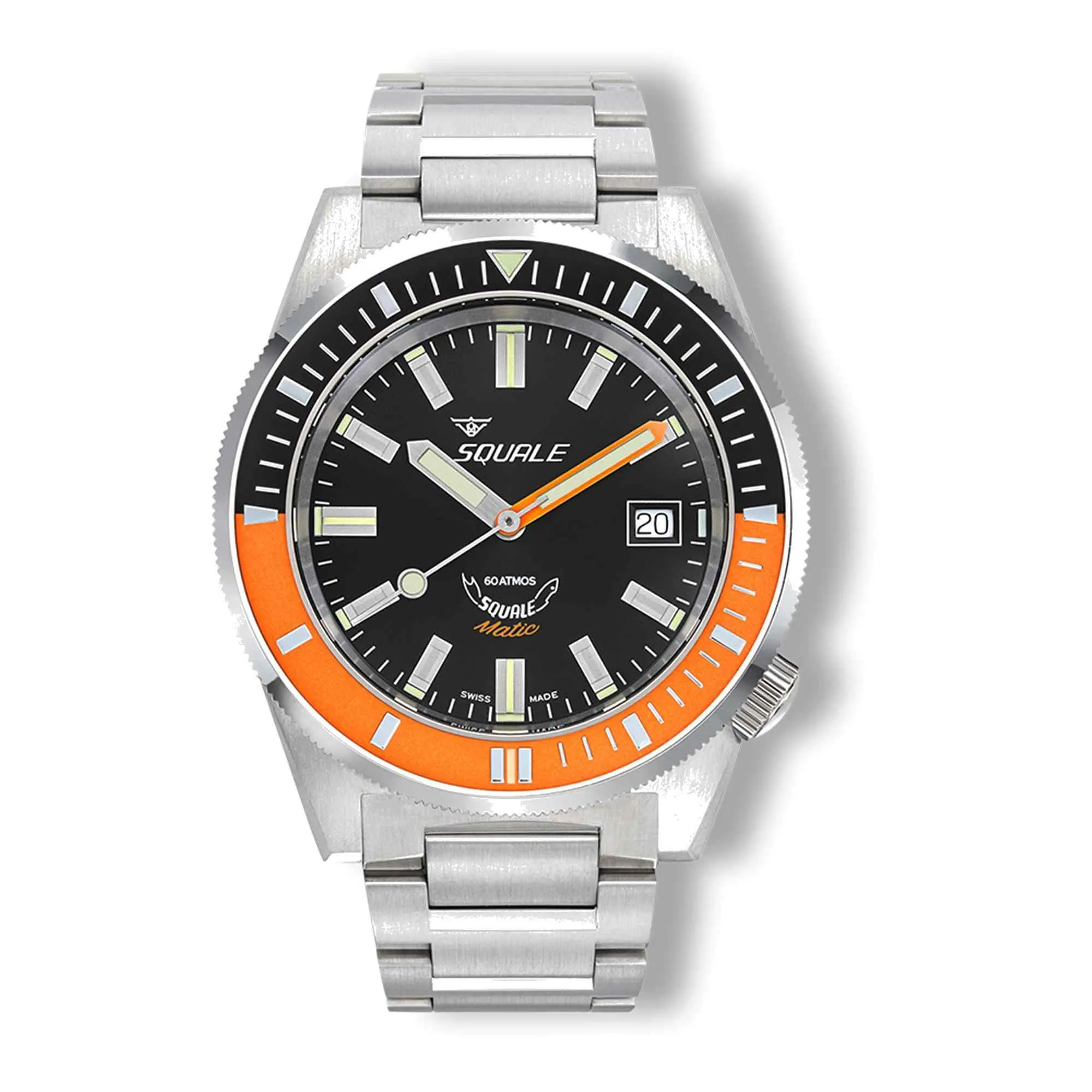 Squale MATICXSC.SQ22B 600M Black Dial Watch sold by H.S. Johnson