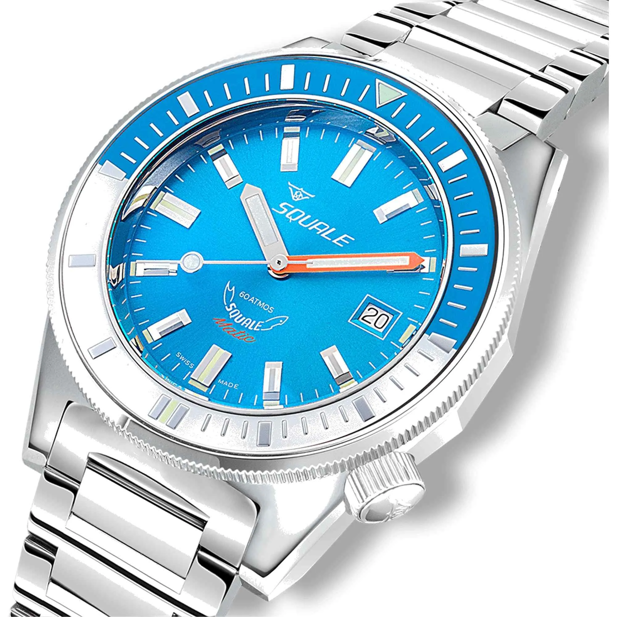 Squale MATICXSE.SQ22L 600M Blue Dial Watch sold by H.S. Johnson product image thumbnail 2