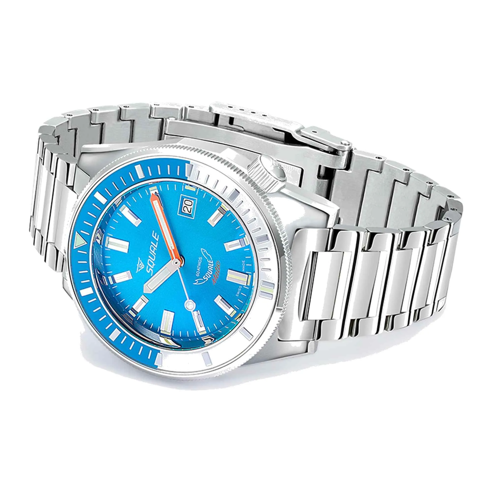 Squale MATICXSE.SQ22L 600M Blue Dial Watch sold by H.S. Johnson product image thumbnail 4