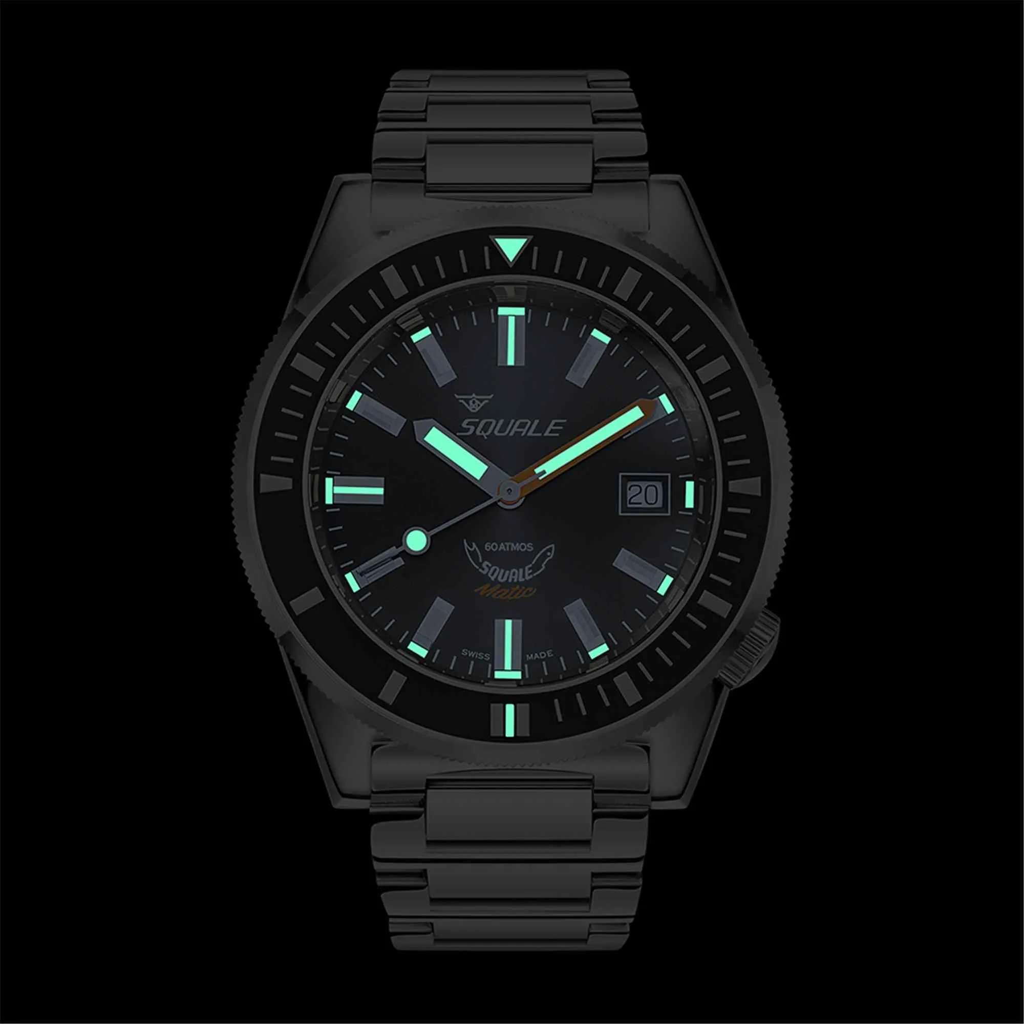 Squale MATICXSA.SQ22L 600M Grey Dial Watch sold by H.S. Johnson product image thumbnail 2