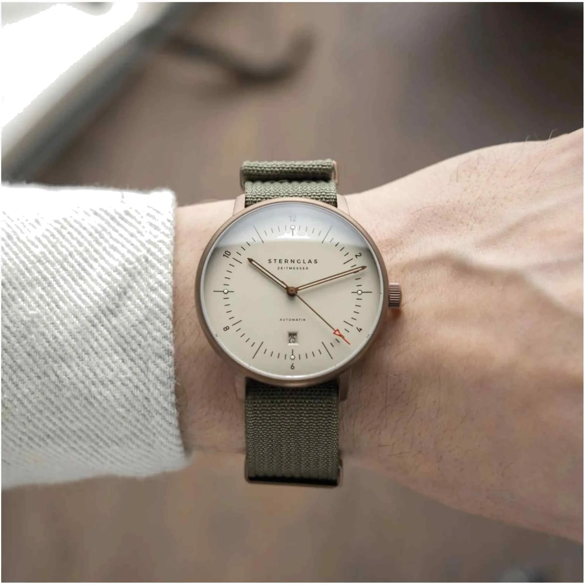 Sternglas S02-NX42-FI05 Men's NAOS XL Wristwatch sold by H.S. Johnson product image thumbnail 2