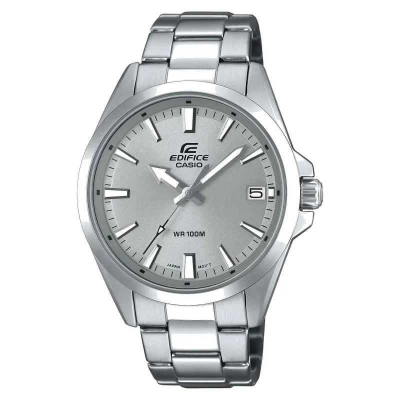 Edifice EFV-100D-8AVUEF Silver Dial Classic Wristwatch made by H.S. Johnson