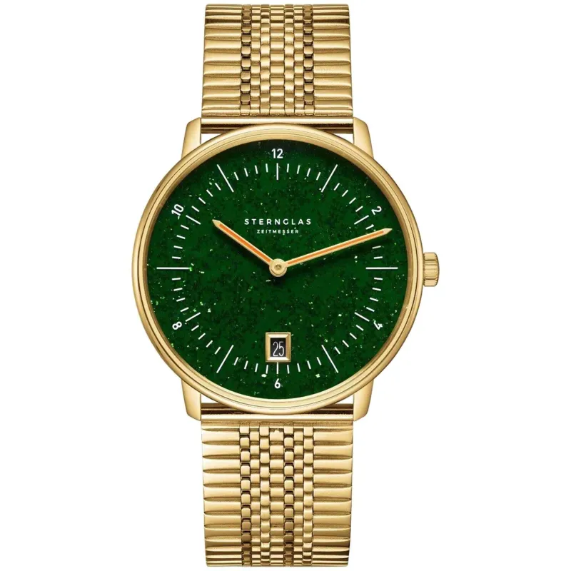 Sternglas S01-NAN41-ME09 NAOS Edition Aventurin Wristwatch sold by H.S. Johnson