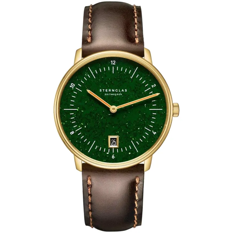Sternglas S01-NAN41-BR01 NAOS Edition Aventurin Wristwatch sold by H.S. Johnson