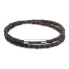 Unique & Co B171ADB/21CM Men's Leather Bracelet sold by H.S. Johnson
