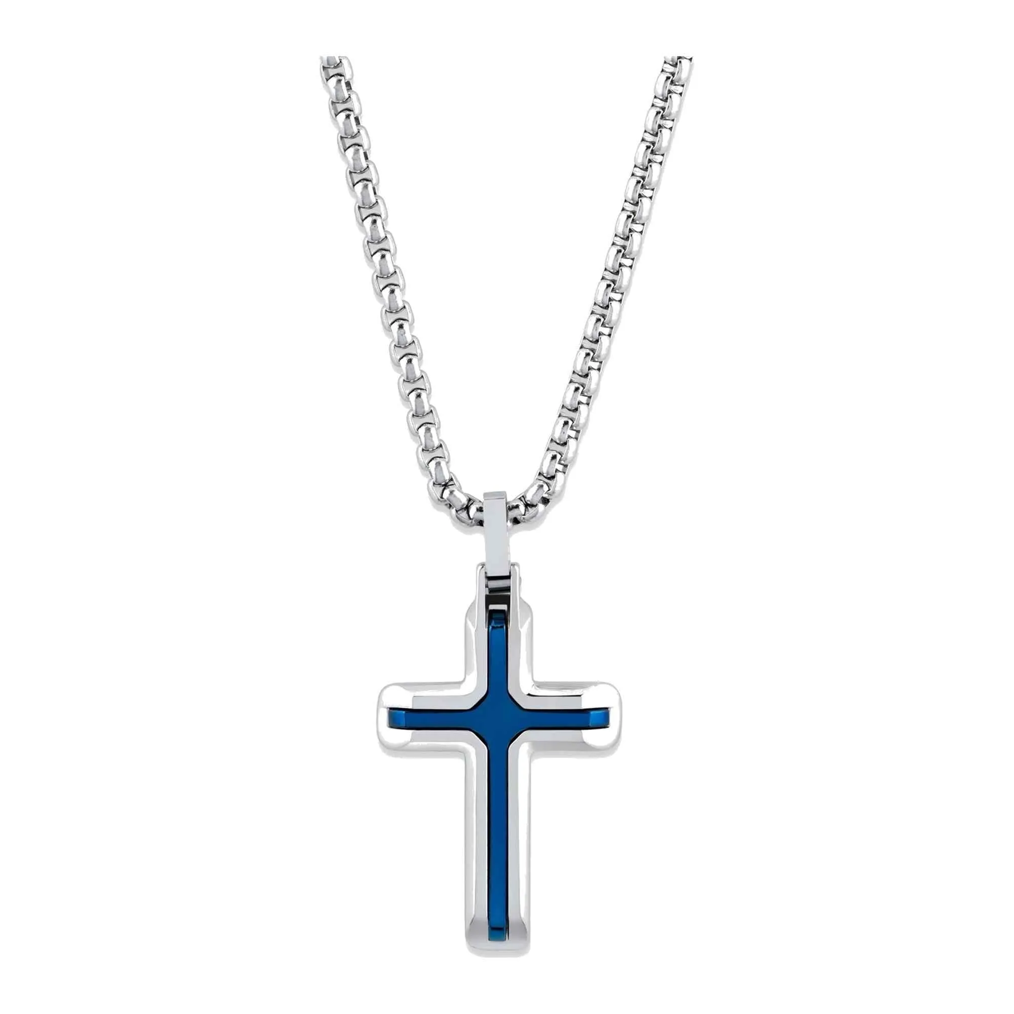 Unique & Co AN-131/50CM Men's Stainless Steel Cross Necklace sold by H.S. Johnson