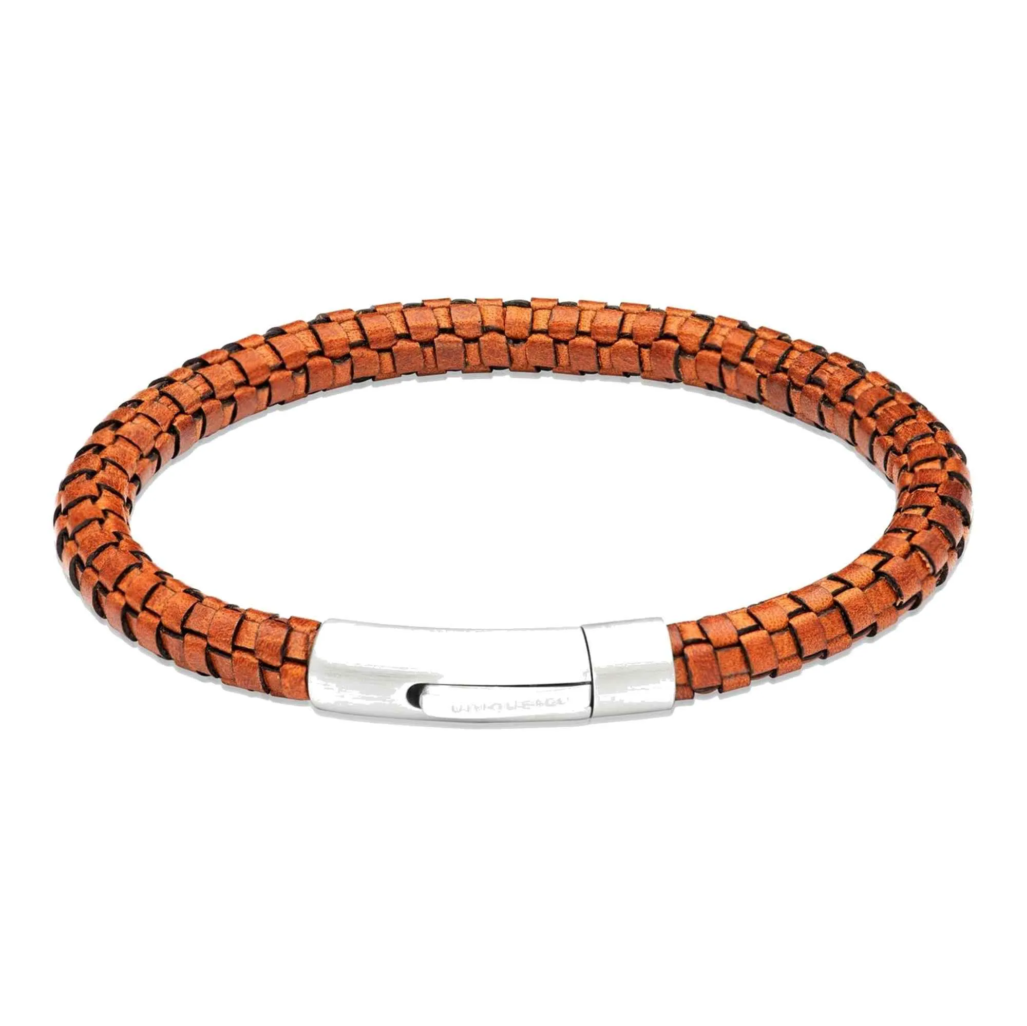 Unique & Co B543ADB/21CM Men's Leather Bracelet sold by H.S. Johnson