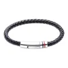 Unique & Co B533BL/21CM Men's Leather Bracelet sold by H.S. Johnson