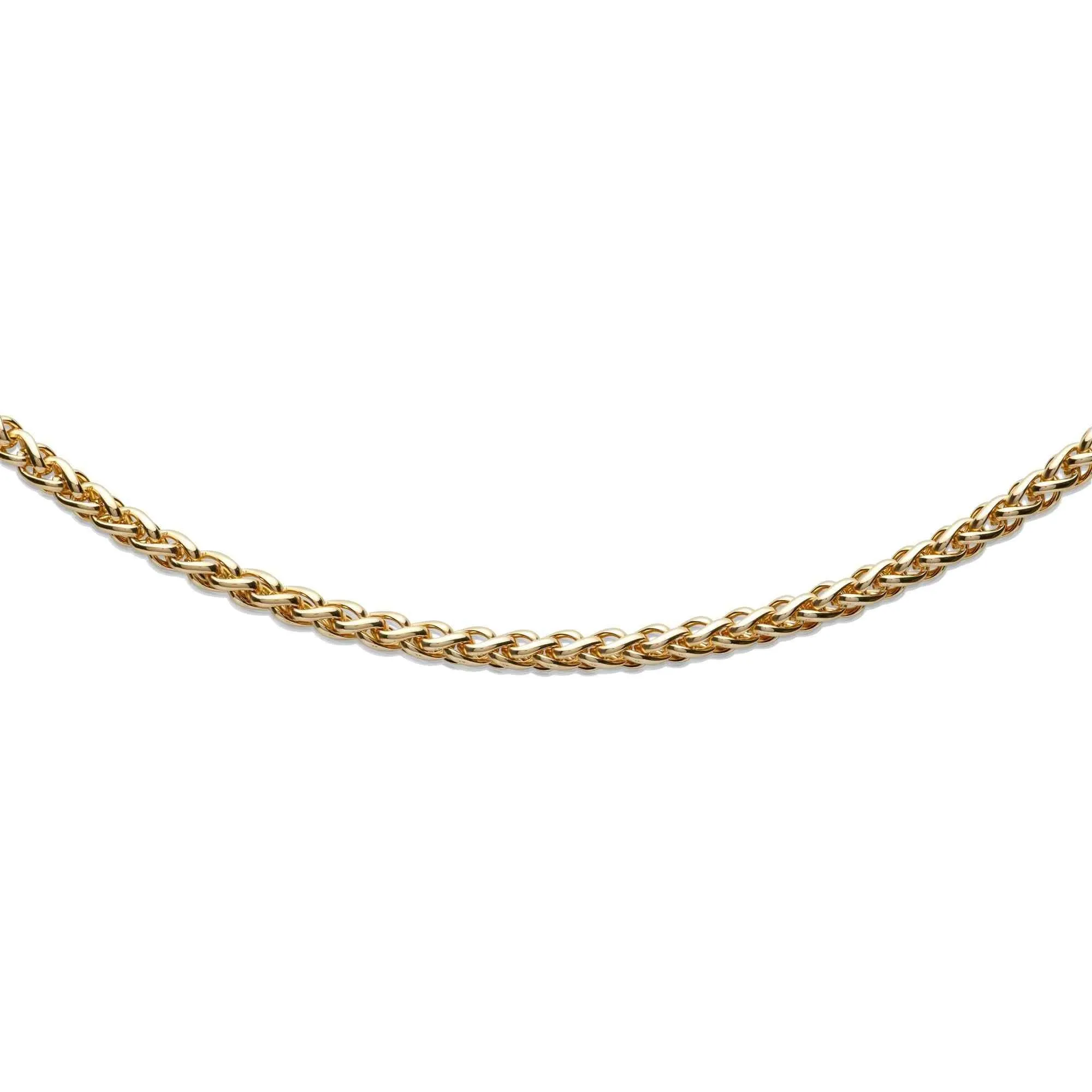 Unique & Co LAK-235/50CM Men's Steel Polished Gold IP Necklace sold by H.S. Johnson product image thumbnail 2
