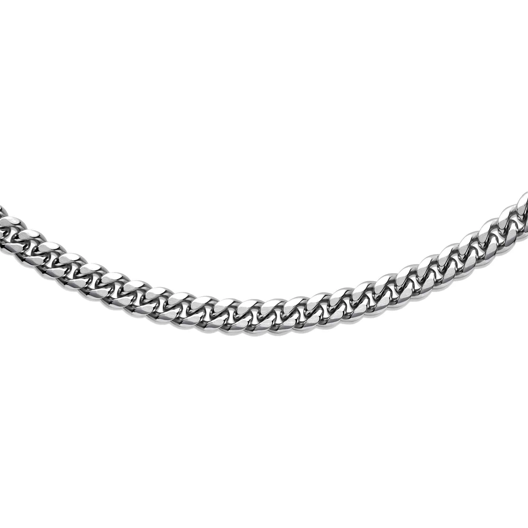 Unique & Co LAK-226/50CM Men's Steel Matte And Polished Necklace sold by H.S. Johnson product image thumbnail 2