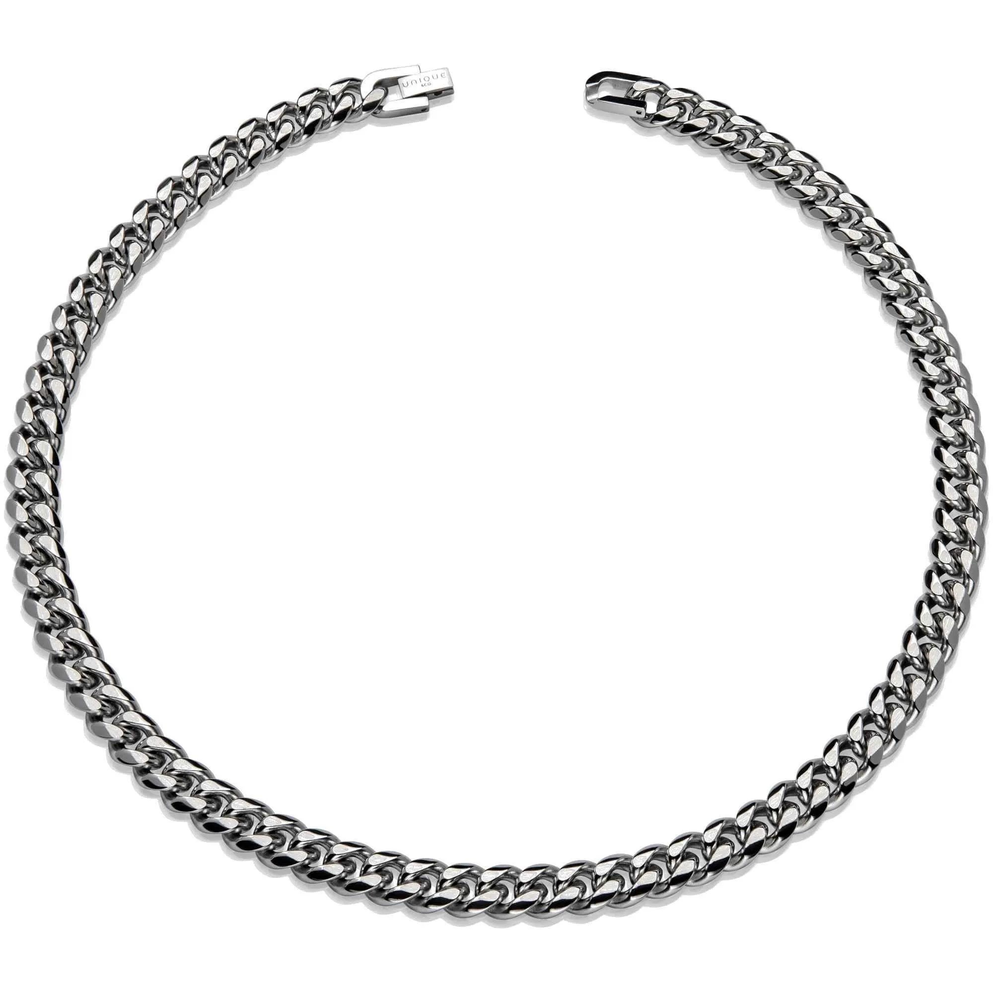 Unique & Co LAK-226/50CM Men's Steel Matte And Polished Necklace sold by H.S. Johnson
