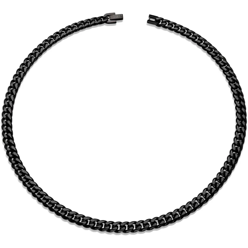 Unique & Co LAK-201/50CM Men's Steel Black IP Necklace sold by H.S. Johnson