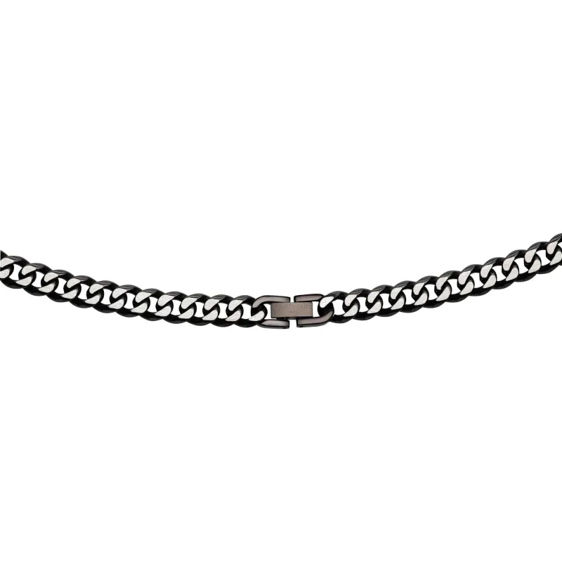 Unique & Co LAK-156/50CM Men's Black IP And Polished Necklace sold by H.S. Johnson