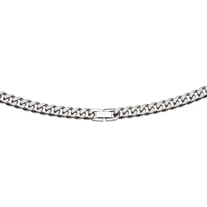 Unique & Co LAK-155/50CM Men's Matte And Polished Necklace sold by H.S. Johnson