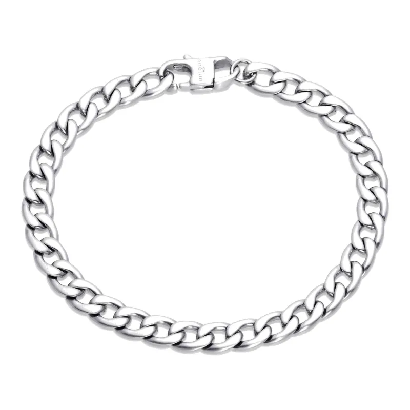 Unique & Co LAB-207/21CM Men's Stainless Steel Matte Bracelet sold by H.S. Johnson