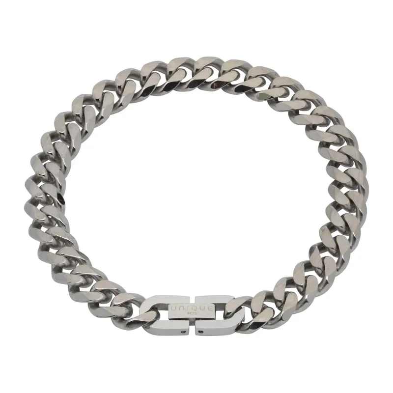 Unique & Co LAB-126/21CM Men's Matte And Polished Bracelet sold by H.S. Johnson
