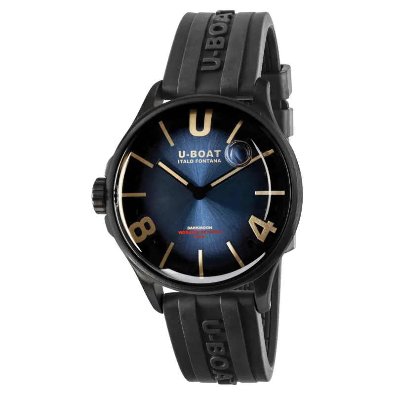 U-Boat 9020/C Darkmoon 41.5mm Blue PVD Soleil Watch sold by H.S. Johnson